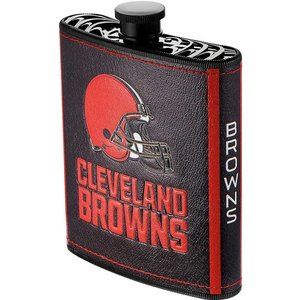 NFL 2pc Flask 7oz. with Funnel Cleveland Browns